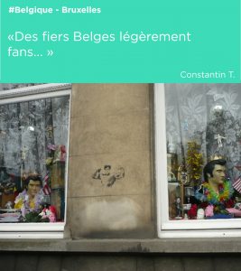 belges fans mascotte elvis