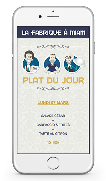 application mobile restaurant graphiste strasbourg freelance