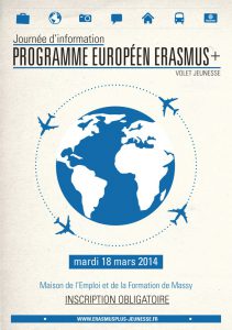 flyer sur programme de l'europe à strasbourg distribués en ville